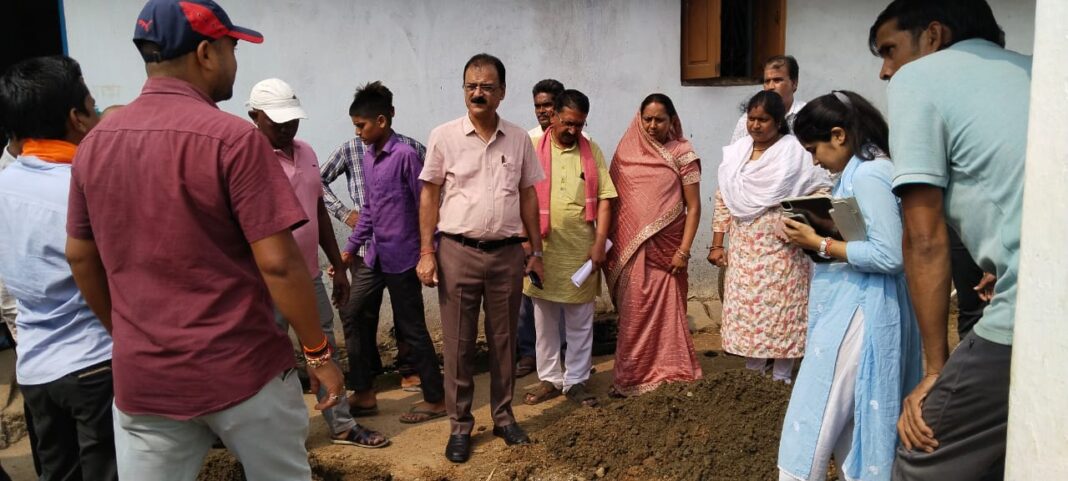 Janpad Member Exposes Irregularities in Jal Jeevan Mission Works