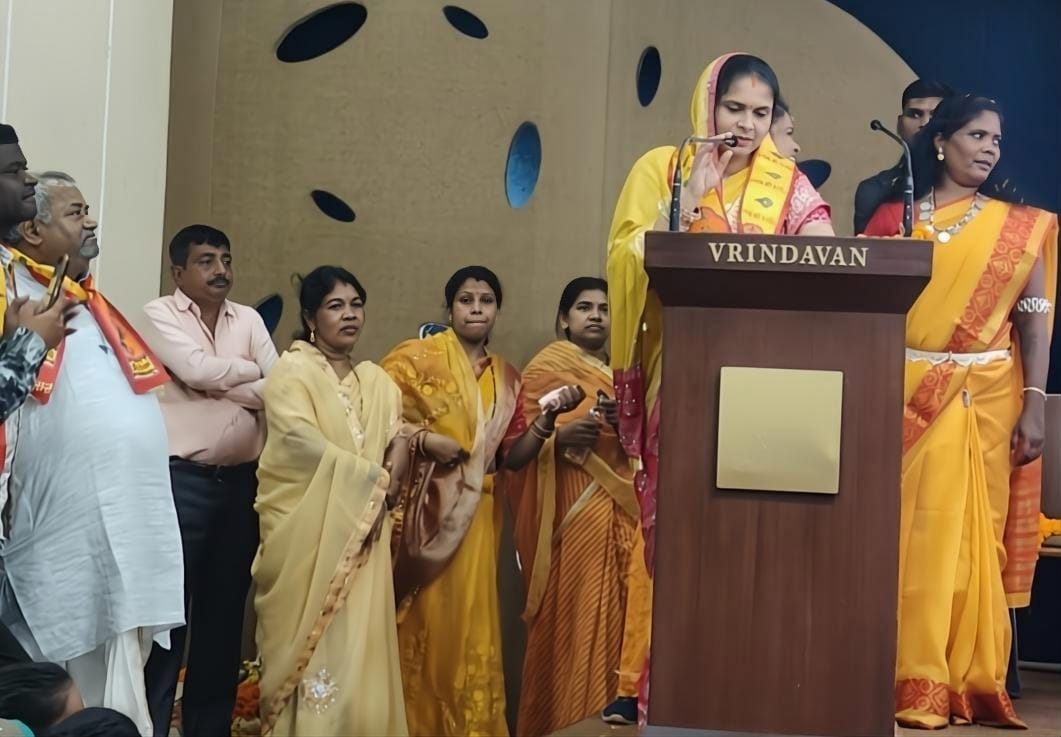 Karuna Yadav Calls for Action on Cow Protection, Anti-Addiction Drive, and Girls’ Self-Defense Education