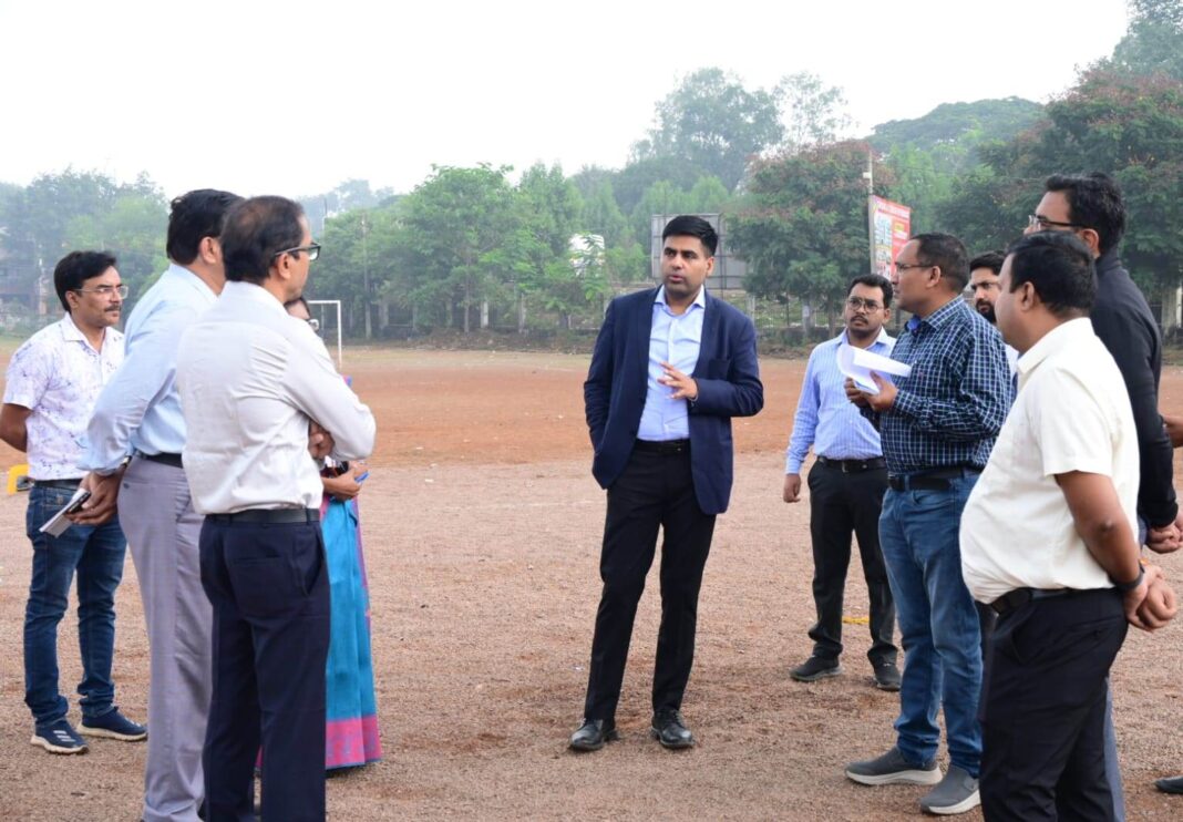 Collector Jitendra Yadav Reviews Preparations for State Foundation Day Celebration in Rajnandgaon
