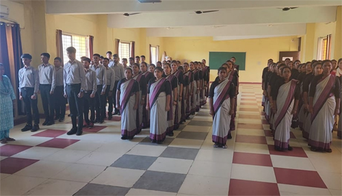 Patriotic Fervor Marks 150th Anniversary of Vande Mataram at Sanskar City College of Education