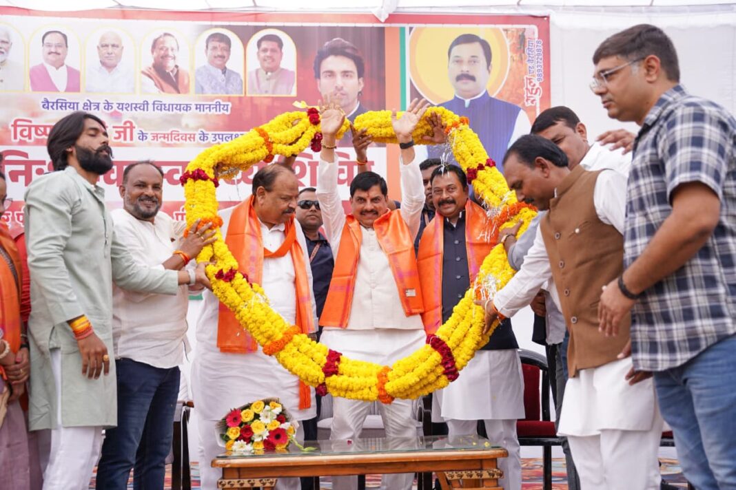 CM Mohan Yadav Celebrates Birthday with Free Mega Health Camp in Eentkhedi