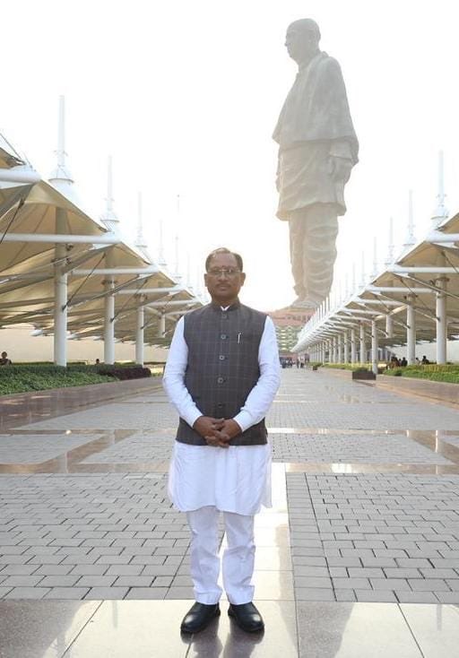 Chief Minister Vishnu Deo Sai Honors Sardar Patel at Ekta Diwas Celebrations in Kevadia