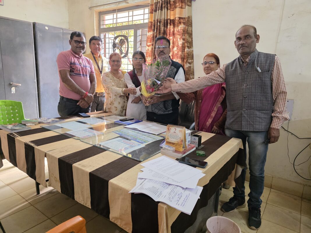 New Principal Y. R. Sahu Takes Charge at Surgi Higher Secondary School