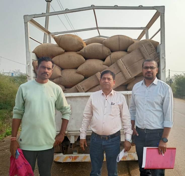 Major Crackdown on Illegal Paddy Smuggling in Rajnandgaon — 7 New Cases Registered, 528 Quintals Seized Worth ₹16.36 Lakh