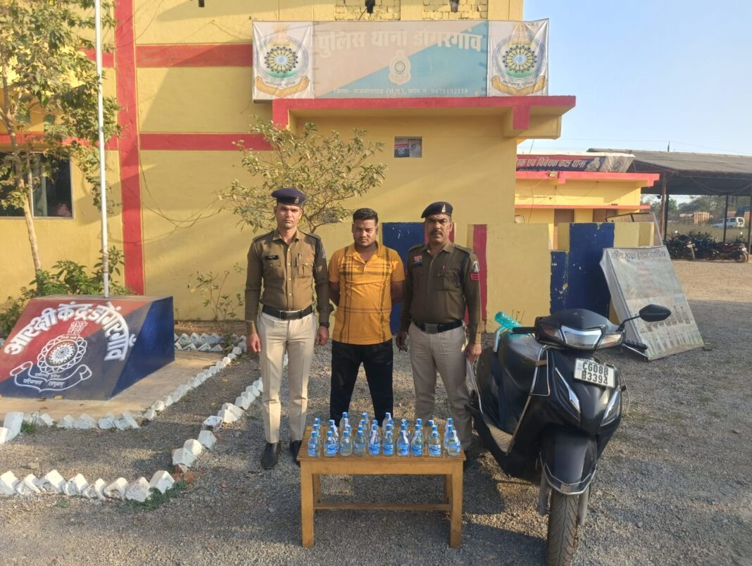 Dongargaon Police Continue Crackdown on Illegal Liquor Trade