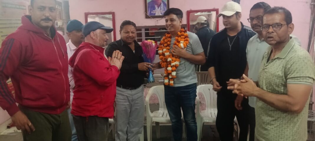 Shashank Tiwari Elected Vice President of Jai Bhavani Vyayamshala