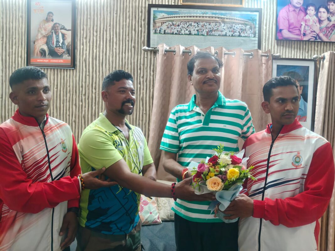 Three Rajnandgaon Police Personnel Selected for All India Police Aquatics & Cross-Country Meet in Hyderabad