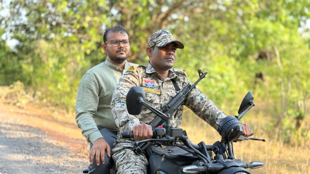 Collector and SP Ride Motorcycles Through Tough Terrain to Reach Remote Villages Under Good Governance Campaign
