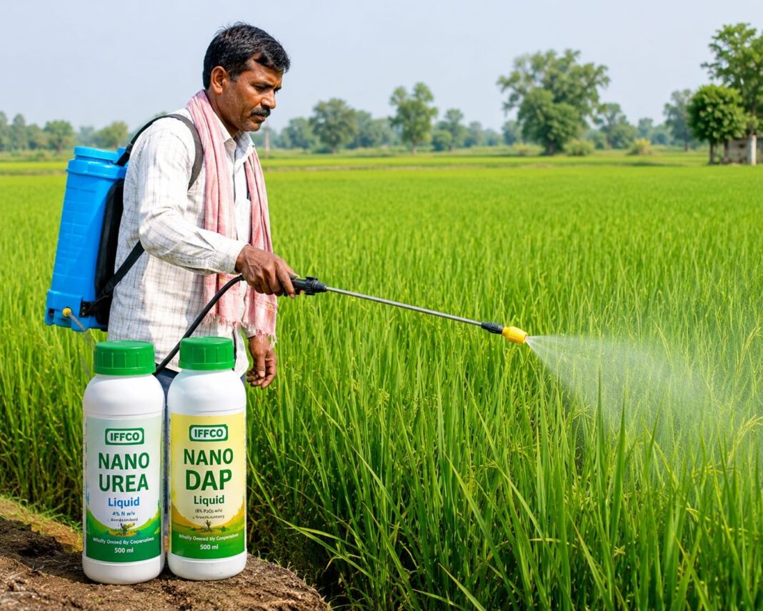 Farmers Advised to Adopt Nano Urea and Nano DAP to Reduce Costs and Increase Paddy Yield