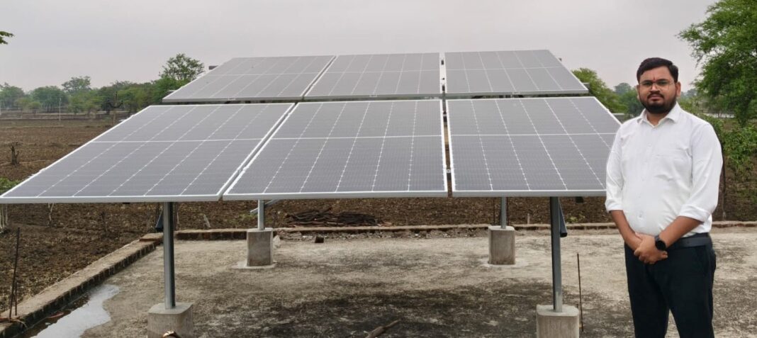 PM Surya Ghar Free Electricity Scheme Enables Vidyasagar Sahu to Embrace Clean Energy in Rajnandgaon