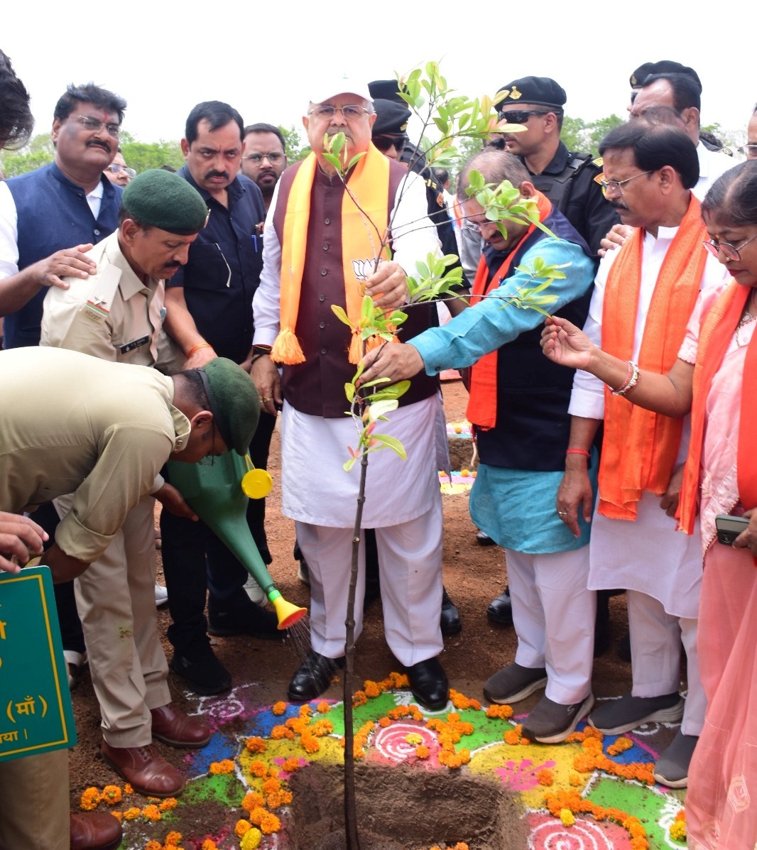 Tree Plantation is an Invaluable Legacy for Future Generations: Assembly Speaker Dr. Raman Singh
