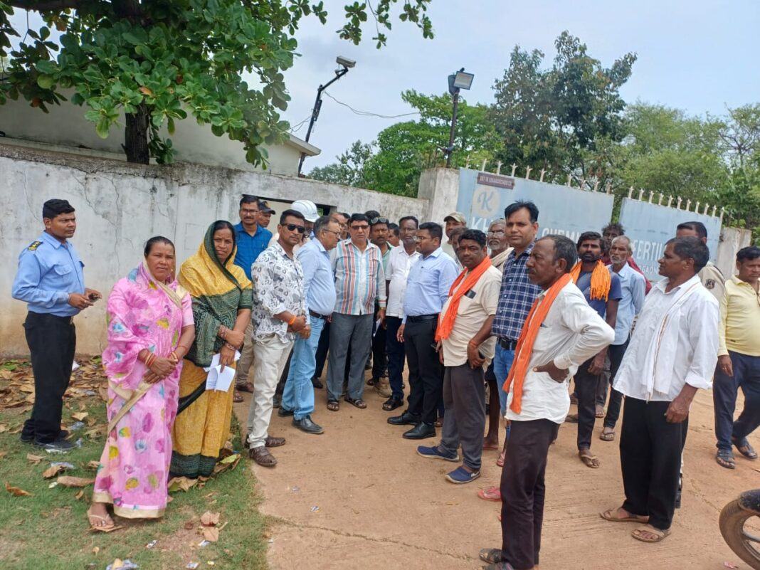 Farmers’ Protest Forces Shutdown of Khetan Chemicals & Fertilizers Plant in Rajnandgaon