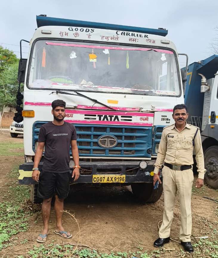 Mineral Department Seizes Three Vehicles for Illegal Transportation of Limestone Aggregates