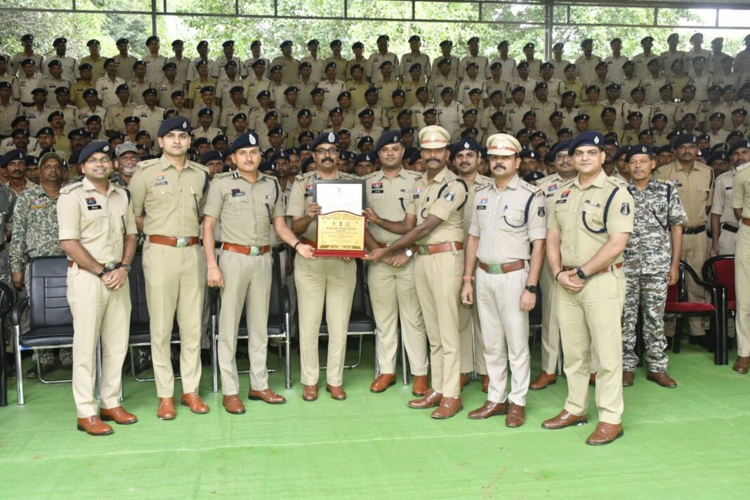 बोधघाट थाना बना छत्तीसगढ़ का सर्वश्रेष्ठ पुलिस स्टेशन!