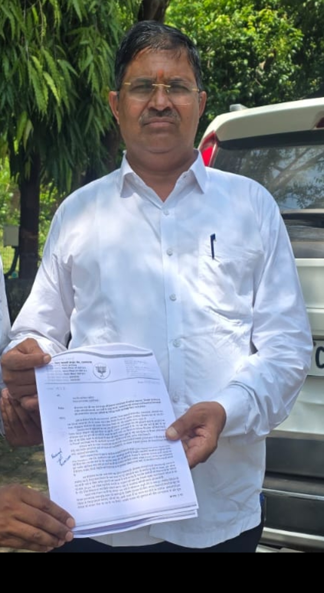 Rajnandgaon Road Construction Faces Allegations of Irregularities; Bharat Verma Seeks Probe
