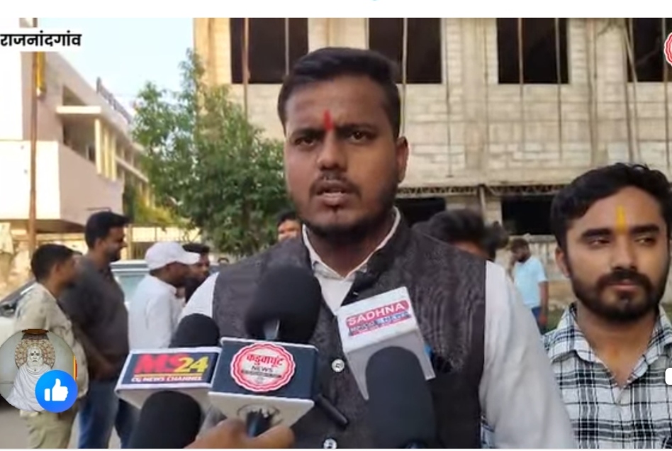 Hidma-Linked Song at Rajnandgaon Ganesh Tableau Sparks Political Dispute; BJYM Seeks Action