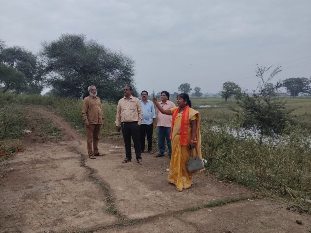 Purnima Sahu Inspects Under-Construction Food Processing Unit at Somni