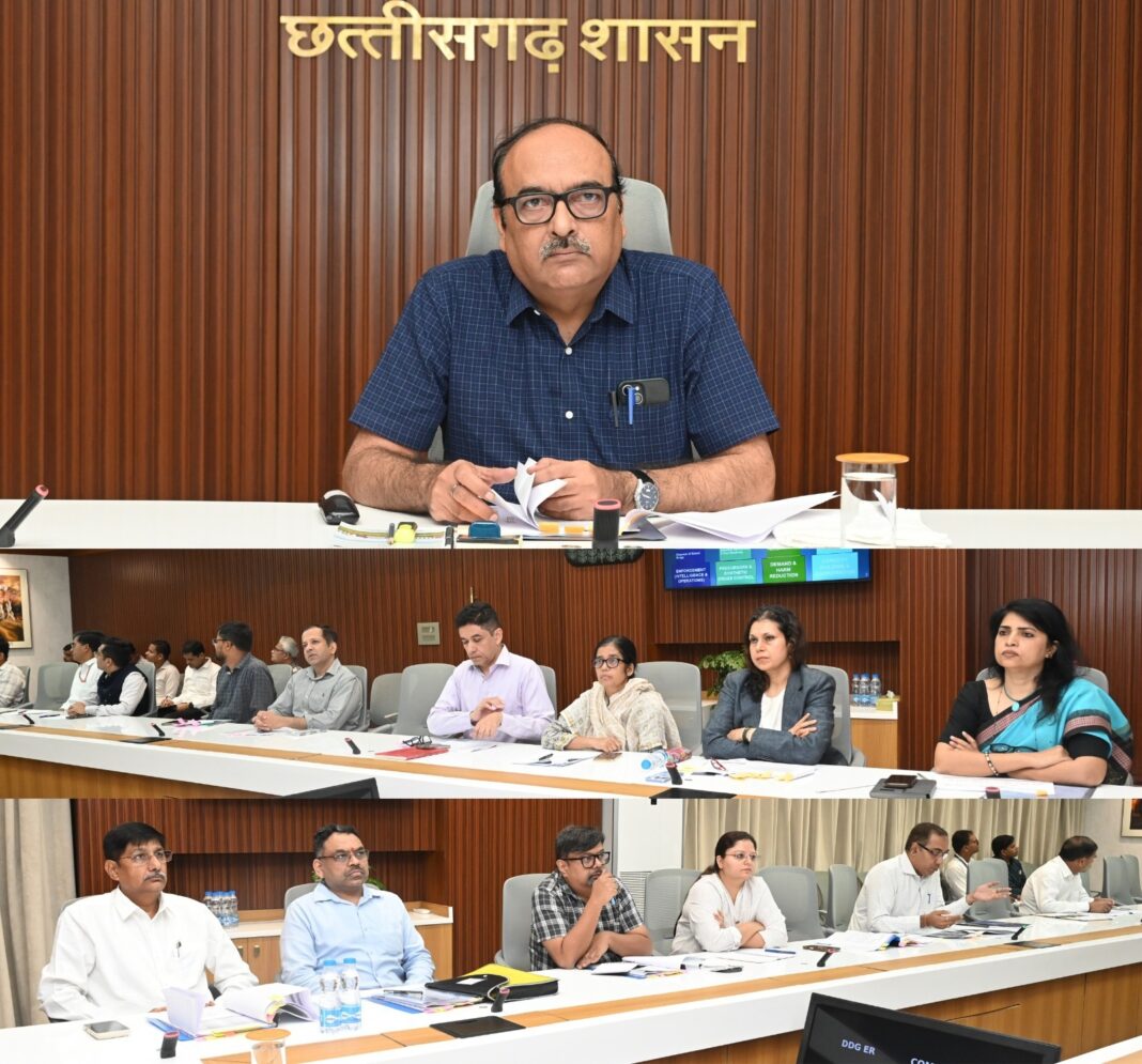 Chhattisgarh to Prepare Comprehensive Action Plan for Drug De-addiction and Narcotics Control